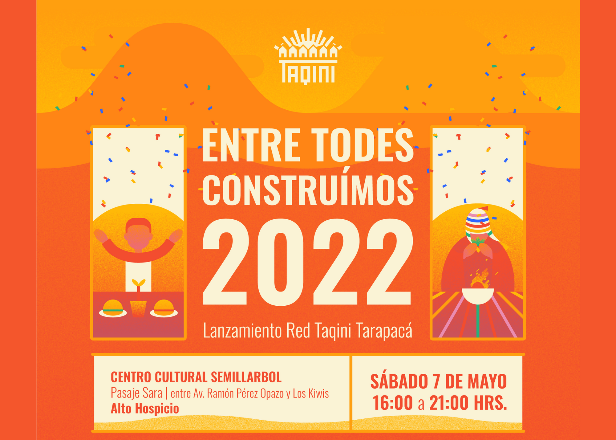 Taqini Tarapacá realizará el lanzamiento presencial de su red en el encuentro “Entre Todes Construimos” en Alto Hospicio