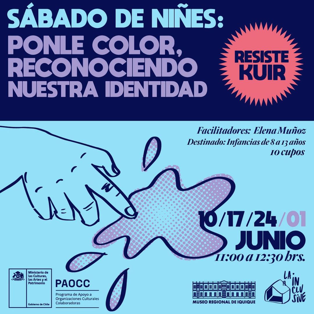 Sábado de Niñes: Ponle color – reconociendo nuestra identidad